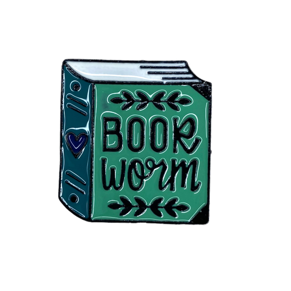 Bookworm Pin